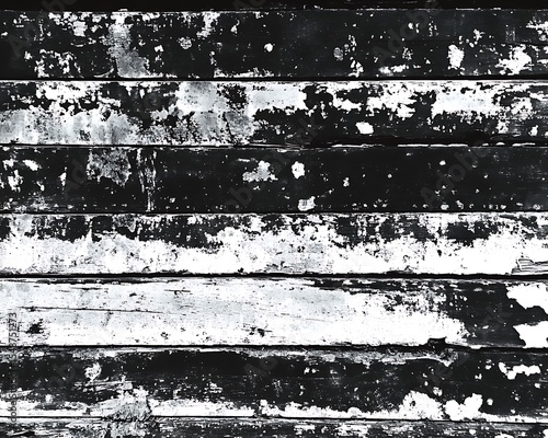 Grungy painted wood texture shows the effects of aging and weathering