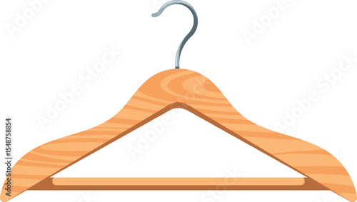 Photos Wooden coathanger design vector illustration