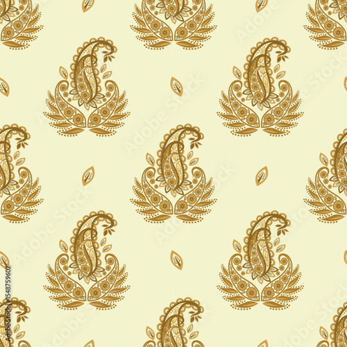 elegant paisley pattern for wallpaper background and textile beautiful paisley originated in persia and paisley is popular in Iran india scotland this paisley design is good for dress shawl scarf rida