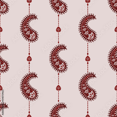 elegant paisley pattern for wallpaper background and textile beautiful paisley originated in persia and paisley is popular in Iran india scotland this paisley design is good for dress shawl scarf rida