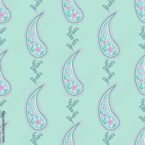 elegant paisley pattern for wallpaper background and textile beautiful paisley originated in persia and paisley is popular in Iran india scotland this paisley design is good for dress shawl scarf rida