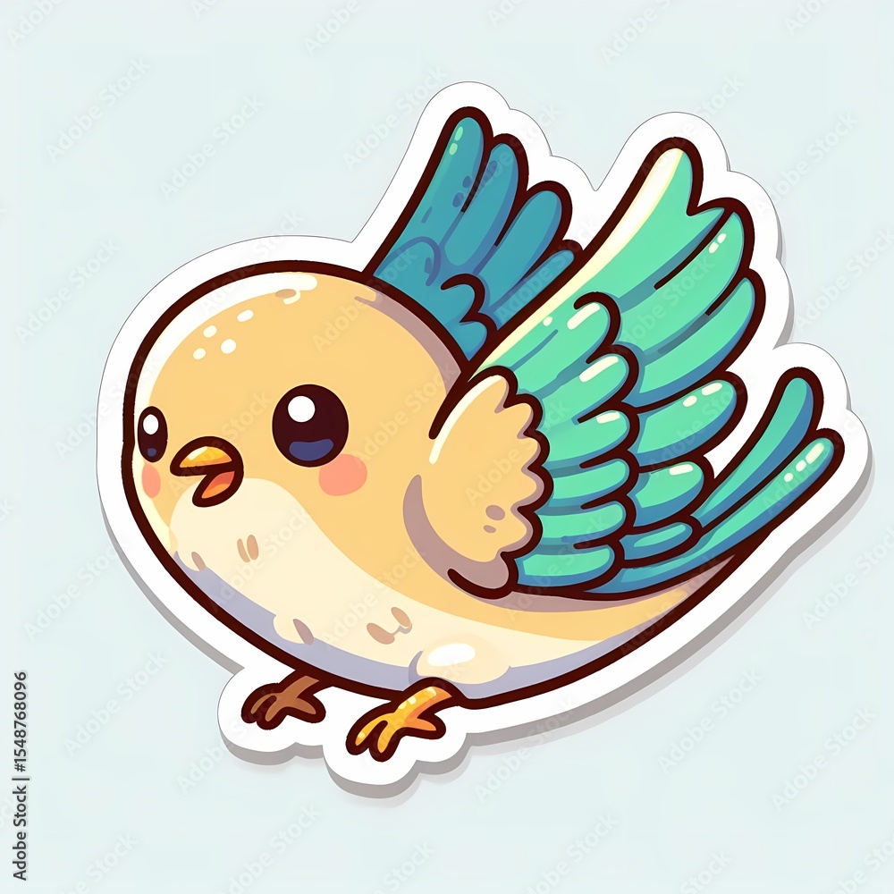 Fototapeta premium Cute Animal Sticker