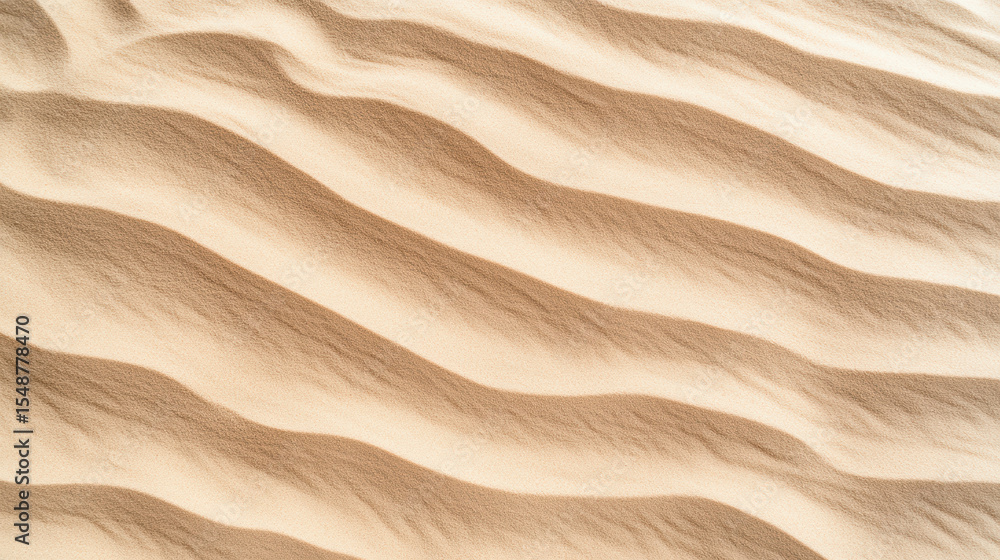 Soft sand dunes create beautiful, flowing patterns under sunlight, showcasing nature artistry Soft sand dunes create beautiful, flowing patterns under sunlight, showcasing nature artistry