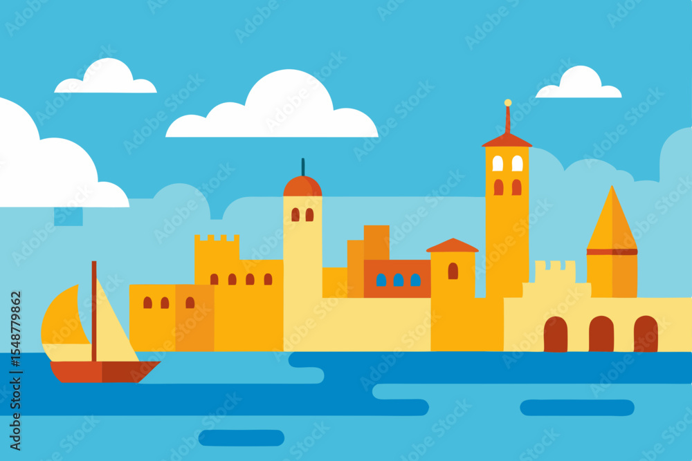 castle in the sea castle in the sea