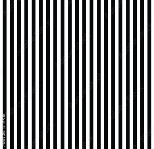 Black and White Vertical Stripes. Monochrome seamless pattern. Black white seamless pattern parallel lines. Striped texture for fabrics, textile, interior, package, marine design. Vector illustration