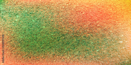 Concrete wall texture with colored plaster. Beautiful design facade painted plaster walls with small pits of various shapes. The texture for the walls in the interior or exterior. vector