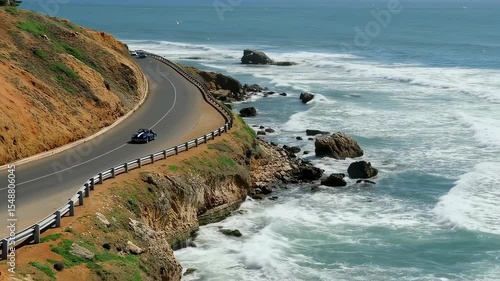 Coastal Drive: A scenic road trip along the ocean