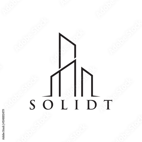 Elegant and upscale luxury real estate logo design, perfect for high-end agencies and developers. Features gold accents, sleek typography, and premium icons to convey prestige, trust, and exclusivity.