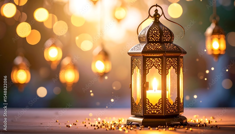 Festive Ramadan Lantern Lights. Festive Ramadan Lantern Lights.