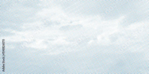 Dots halftone white and blue color pattern gradient grunge texture background. Dots pop art comics sport style vector illustration. vector grunge and dot