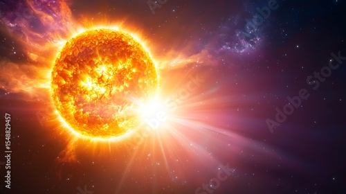 Intense Solar Flare Erupts in Deep Space