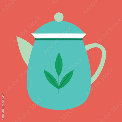 Tea Pot Silhouette Graphics Perfect for Cafe and Kitchen