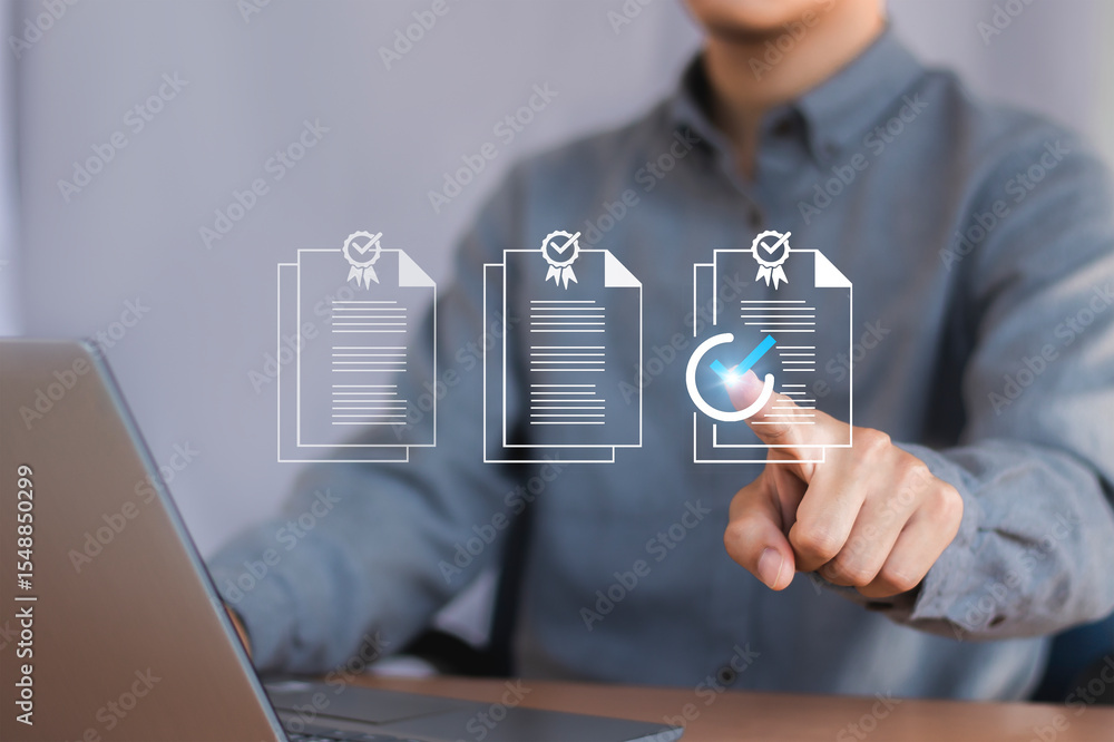 Naklejka premium Achieving Quality Assurance of Digital Certification Processes 