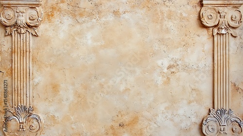 Antique stone wall backdrop