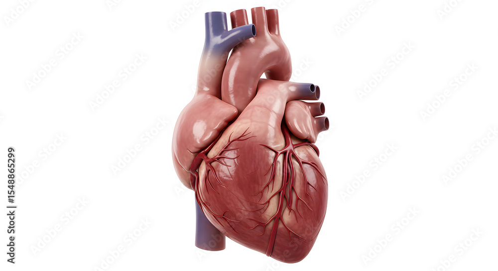 Fototapeta premium Human Heart Anatomy