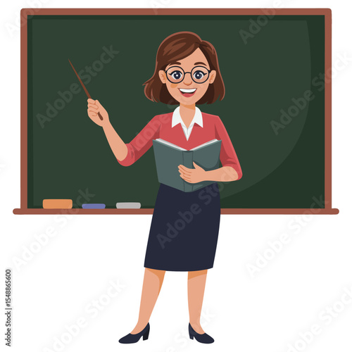 cartoon teacher teaching, teachers cartoon image pngs