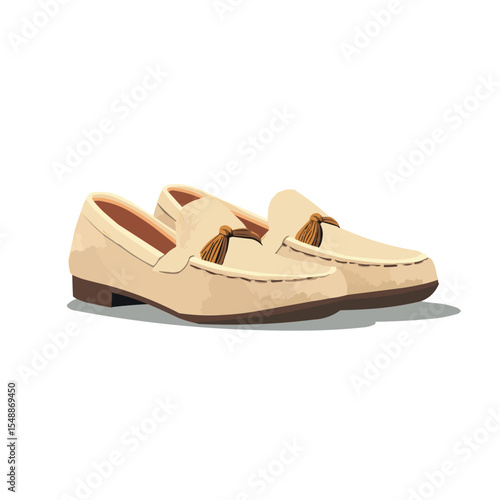 Men's Loafers (Flat 2D Design)