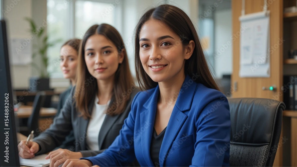 Obraz premium business women in office