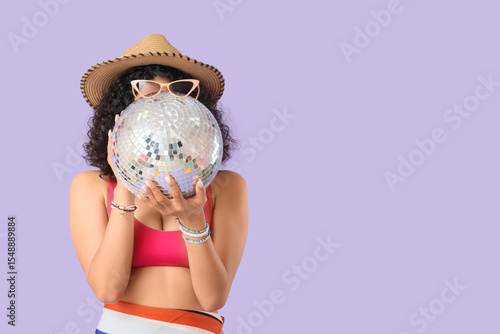 Young woman in summer attir...