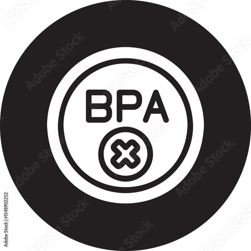 bpa free glyph icon