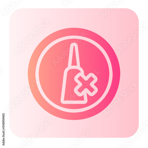 silicone free gradient icon