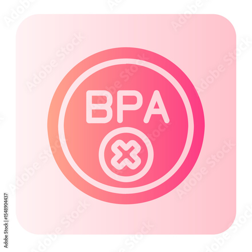 bpa free gradient icon
