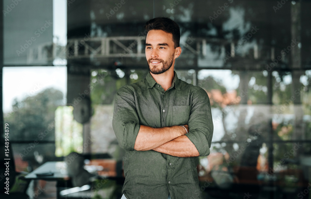 Professional business man,male programmer, thinking on online investment or software development Professional business man,male programmer, thinking on online investment or software development