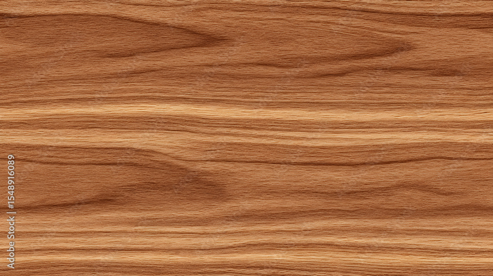 Fototapeta premium Walnut wood seamless texture background. High-resolution close-up of natural walnut wood grain, seamless pattern. Ideal for design mockups