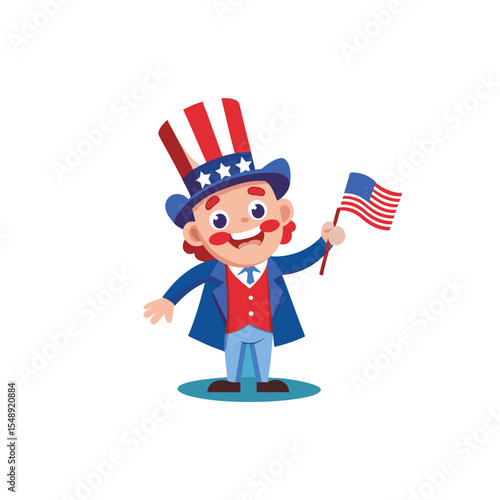 cute-cartoon-style-uncle-sam-character-waving-usa- 2.eps