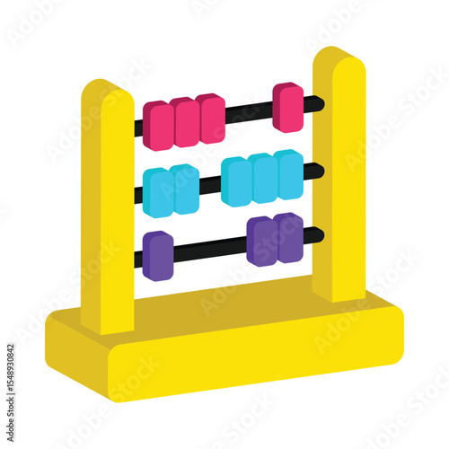 abacus Vector style icons. EPS 10 file.