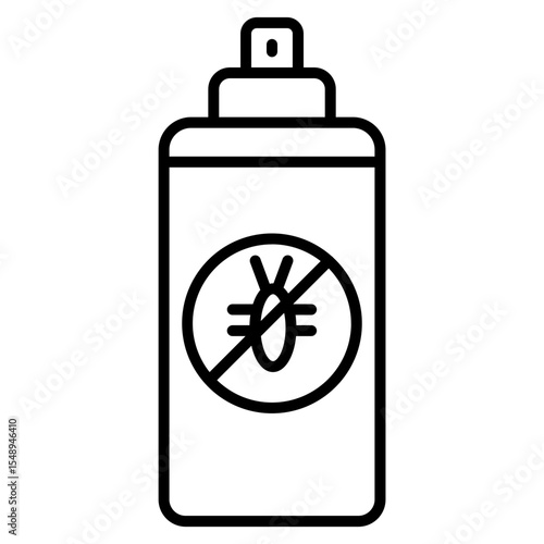 Bug Spray outline icon