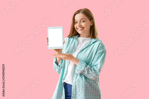 Young woman with beautiful ...