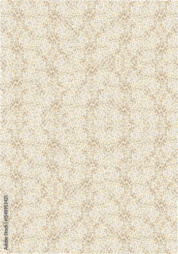 abstract beige brown black grain polka dots background, grunge noisy vecor pattern with copy space for text, trendy modern cover layout poster design