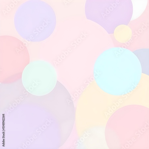 Soft gradient background with overlapping blurred geometric shapes in pastel tones, high resolution, minimal abstract art
