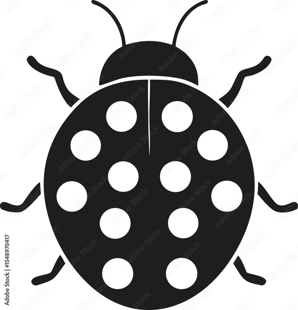 Fototapeta premium vector illustration of a bug