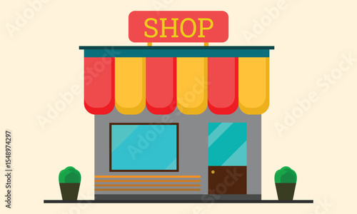 Small coffeehouse shop store boutique outlet retailer market