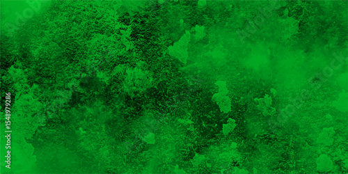 Abstract texture of a deep green, cloudy background with stormy sky or turbulent cosmic nebula. Soft blending between darker forest green areas and lighter emerald or jade. Vivid, moody, atmosphere
