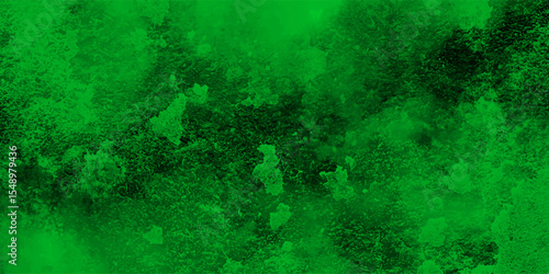Abstract texture of a deep green, cloudy background with stormy sky or turbulent cosmic nebula. Soft blending between darker forest green areas and lighter emerald or jade. Vivid, moody, atmosphere