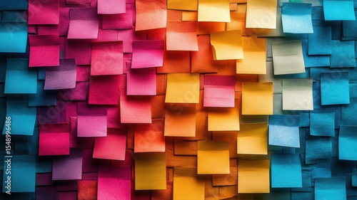 Colorful Sticky Notes Wall Texture Background colorful background texture wall notes pattern ideas