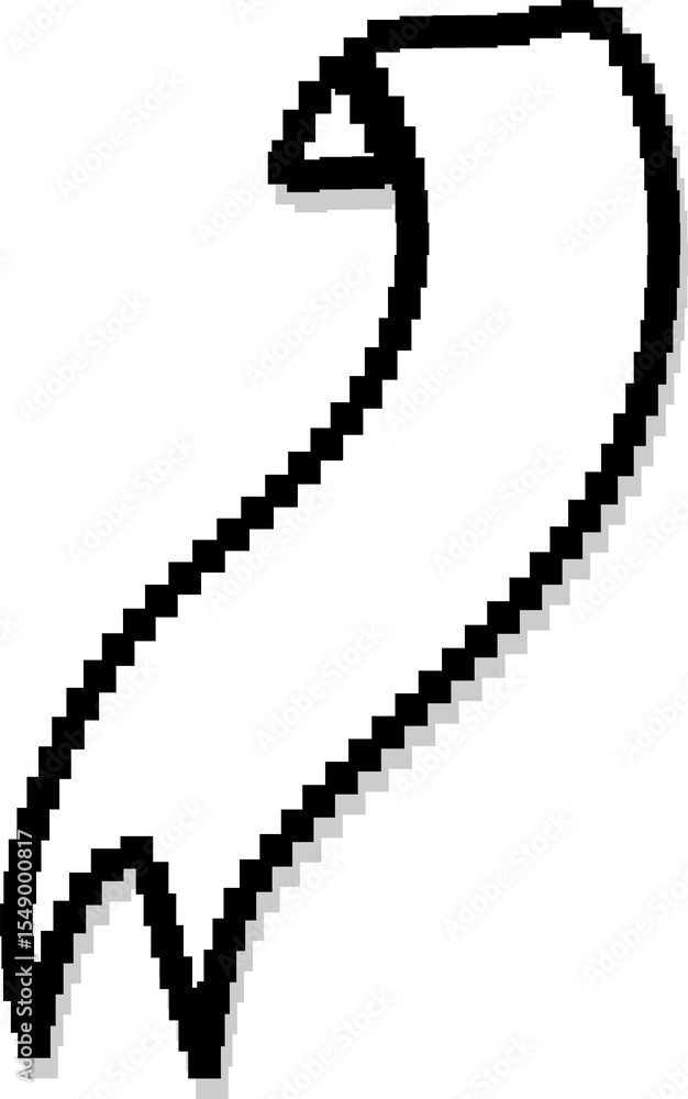 Obraz premium Pixel advertising label and sale, price tag, discount, 8 bit pixel style