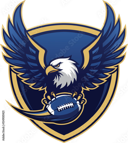 Dynamic sports team crest and emblem vector set