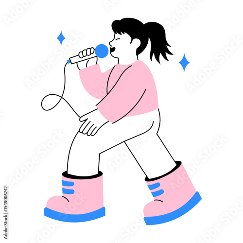 girl with a cup of coffee