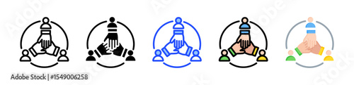 Mediation Icon Collection With Multiple Styles