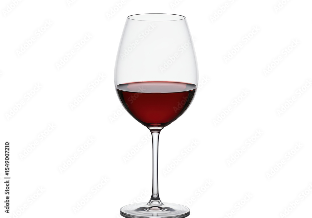 Isolated Glass of Red Wine Alcohol Beverage Isolated Glass of Red Wine Alcohol Beverage
