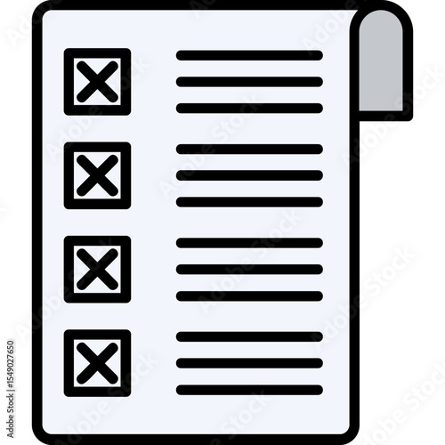 Resignation Vector Icon Design