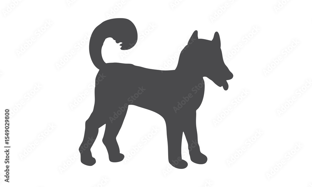 Obraz premium Vector Cartoon Dog Design Fully Editable High Quality