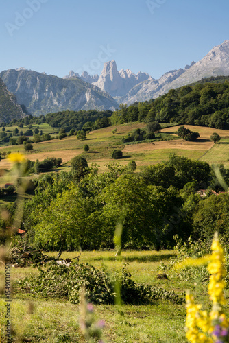View on the Picos de Europa National Park