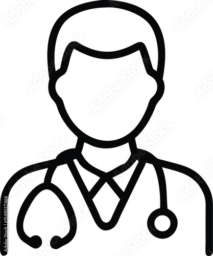 doctor vector icon