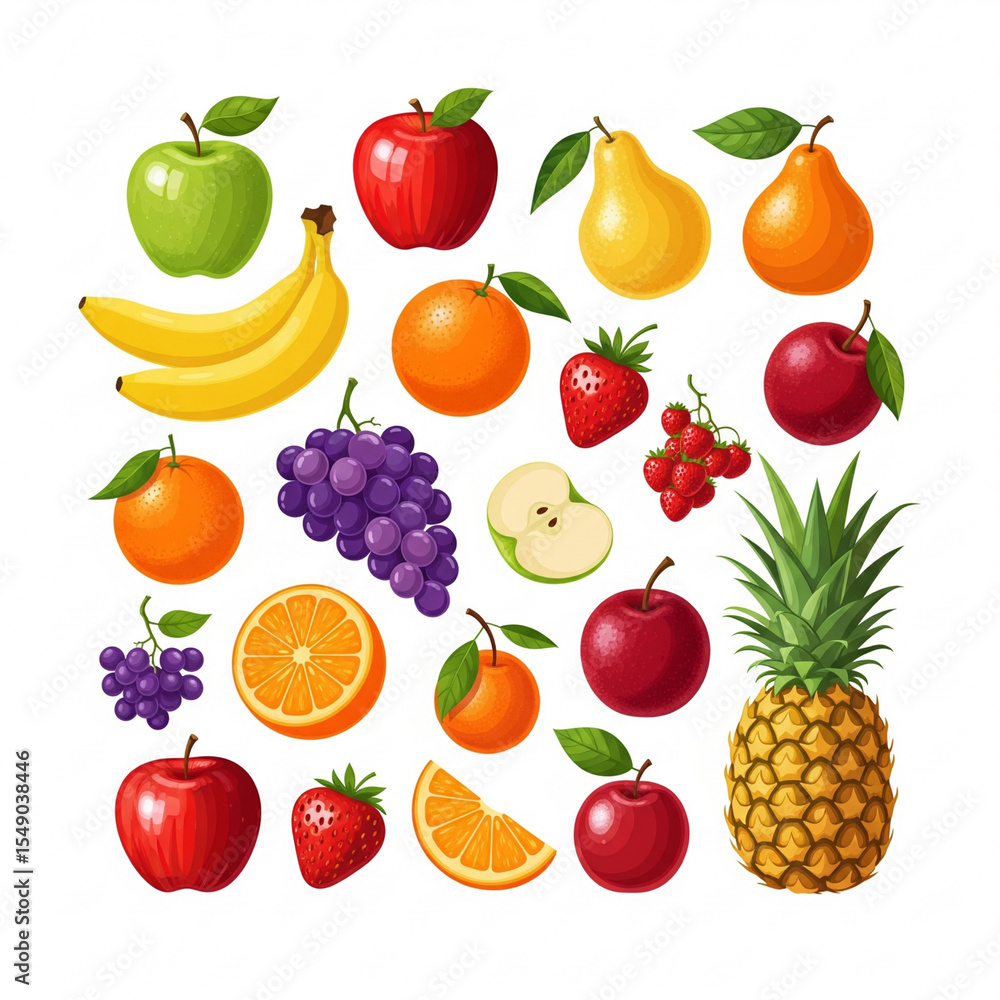 Fruits set Fruits set