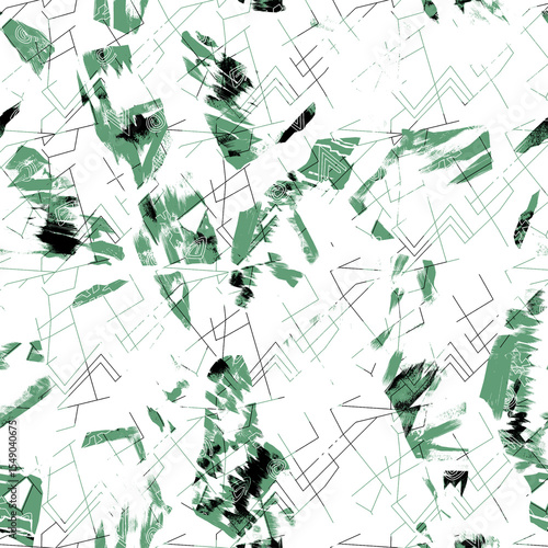 seamless pattern with leaves